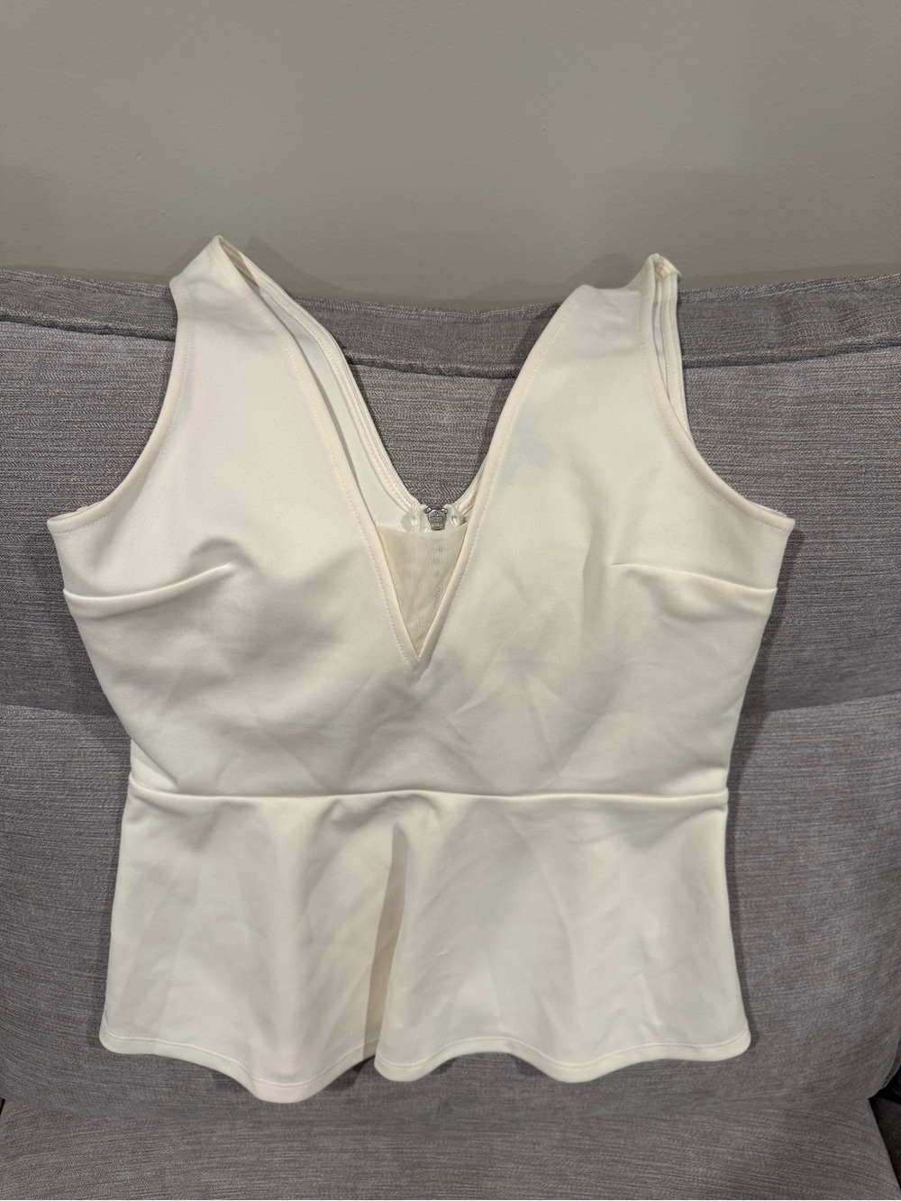 Express V-Neck Peplum Top